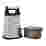 Image of KitchenAid Universal Stainless Steel Box Grater with Measuring Container