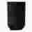 Image of Thread Office Matte Black Bathroom Pedal Bin, 3L
