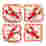 Image of Cara Saven 4 Decor The Lobster Napkins, Set of 4