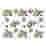 Image of Skoert Christmas Lollipop Disposable Placemats, Pack of 25