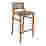 Image of Hertex HAUS Goa Teak Outdoor Bar Chair