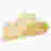 Image of Thread Office Butter Yellow Waffle Throw, 180cm x 200cm