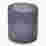 Image of Thread Office Grey Frosted Raw Edge Candle Holder