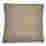 Image of Thread Office Pistachio Geo Jacquard Stonewash Scatter Cushion with Feather Blend Inner, 50cm x 50cm