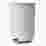 Image of Thread Office Matte White Bathroom Pedal Bin, 3L