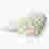 Image of Thread Office Snow Rochele & Dove Captivate Faux Fur Blanket, 150cm x 200cm
