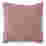 Image of Thread Office Dusty Rose Tedy Scatter Cushion with Feather Blend Inner, 50cm x 50cm