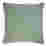 Image of Thread Office Green Ticking Stripe Chenille Scatter Cushion Cover, 60cm x 60cm