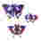 Image of Studio ROOF Swallowtail Butterflies Wall Decorations, Set of 3