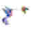 Image of Studio ROOF Hummingbird Paper Wall Decor