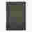 Image of Thread Office Green Cotton Handwoven Area Rug with Fringe, 160cm x 230cm