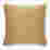 Image of Thread Office Sulphur Tedy Scatter Cushion with Feather Blend Inner, 50cm x 50cm