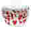 Image of PME Valentine's Red Heart Foil-Lined Cupcake Cases, Pack of 30