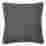 Image of Thread Office Charcoal Cable Knit Cotton Scatter Cushion with Feather Blend Inner, 50cm x 50cm