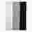 Image of Thread Office Monochrome Stripe Cotton Chenille Handwoven Area Rug, 160cm x 230cm
