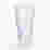 Image of Thread Office Clear Textured Sculpture Glass Vase, 30cm