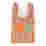 Image of Porter Blue & Red Thin Vertical Striped Maxi Shopper