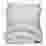 Image of Thread Office Grey Yarn Dye Reversible Stripe Duvet Cover Set
