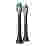Image of Philips Replacement Optimal White Toothbrush Heads for Sonic Toothbrush, Pack of 2