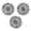 Image of Philips Replacement Shaver Heads for Series 5000 and 7000 Electric Shavers, Pack of 3
