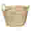 Image of Orange Apple Round Water Hyacinth Basket