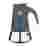 Image of Pezzetti Steel Express Moka Pot, 6 Cups