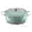 Image of Le Creuset Sea Salt Signature 6.3 Litre Oval Cast Iron Casserole, 31cm