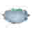 Image of Le Creuset Sea Salt Ruffle Stoneware Serving Platter, 36cm