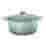 Image of Le Creuset Sea Salt Signature 6.7 Litre Round Cast Iron Casserole, 28cm
