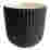 Image of Charisma Candles Oudh Scented Filled Ribbed Ceramic Candle, 300g