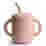 Image of Mushie Silicone Training Cup with Straw, 175ml