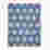 Image of Thread Office Blue Block Print Outdoor Area Rug, 270cm x 360cm