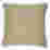 Image of Thread Office Green Gridlock Scatter Cushion with Feather Blend Inner, 50cm x 50cm