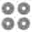 Image of Ecovacs Mopping Kit for the Deebot N30 Pro Omni Robot Vacuum Cleaner, Pack of 4