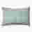 Image of Thread Office Blue Cesila Outdoor Scatter Cushion with Feather Blend Inner, 50cm x 70cm