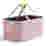 Image of Joseph Joseph Hold-All Peach Collapsible Laundry Basket, 35L