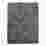 Image of Thread Office Charcoal Mingle Stonewash Shaggy Bath Mat, 60cm x 80cm