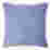 Image of Thread Office Blue Striped Space Yarn Woven Scatter Cushion with Feather Blend Inner, 60cm x 60cm