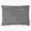 Image of Thread Office Grey Arezzo Scatter Cushion with Feather Blend Inner, 50cm x 70cm