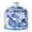 Image of Jenna Clifford Peacock Sapphire Garden Sugar Pot, 250ml