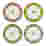 Image of Designers Guild Ikebana Porcelain Pasta Bowls, Set of 4