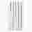 Image of Thread Office Monochrome Tufted Lines Runner, 80cm x 150cm