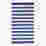 Image of Thread Office Blue Stripe Handwoven Outdoor Runner, 80cm x 150cm