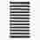 Image of Thread Office Black Stripe Handwoven Outdoor Runner, 80cm x 150cm