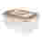 Image of &Again Rectangular Glass Storage Container, 450ml