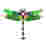 Image of Studio ROOF Big Insects Green Dragonfly Paper Wall Art