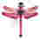 Image of Studio ROOF Small Insects Ruby Dragonfly Paper Wall Art