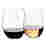 Image of Riedel O Stemless Red & White Wine Glasses, Set of 8 (only pay for 6)