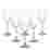 Image of Crane Crystal Bistro Champagne Flutes, Set of 6