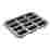 Image of MasterClass 12 Hole Non Stick Mini Loaf Pan with Loose Bases